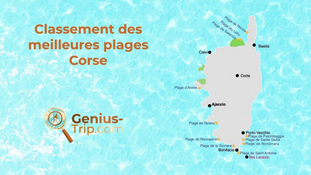 Meilleures plages corses