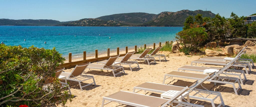 Caranella à Porto-Vecchio - Hôtel demi pension en bord de plage